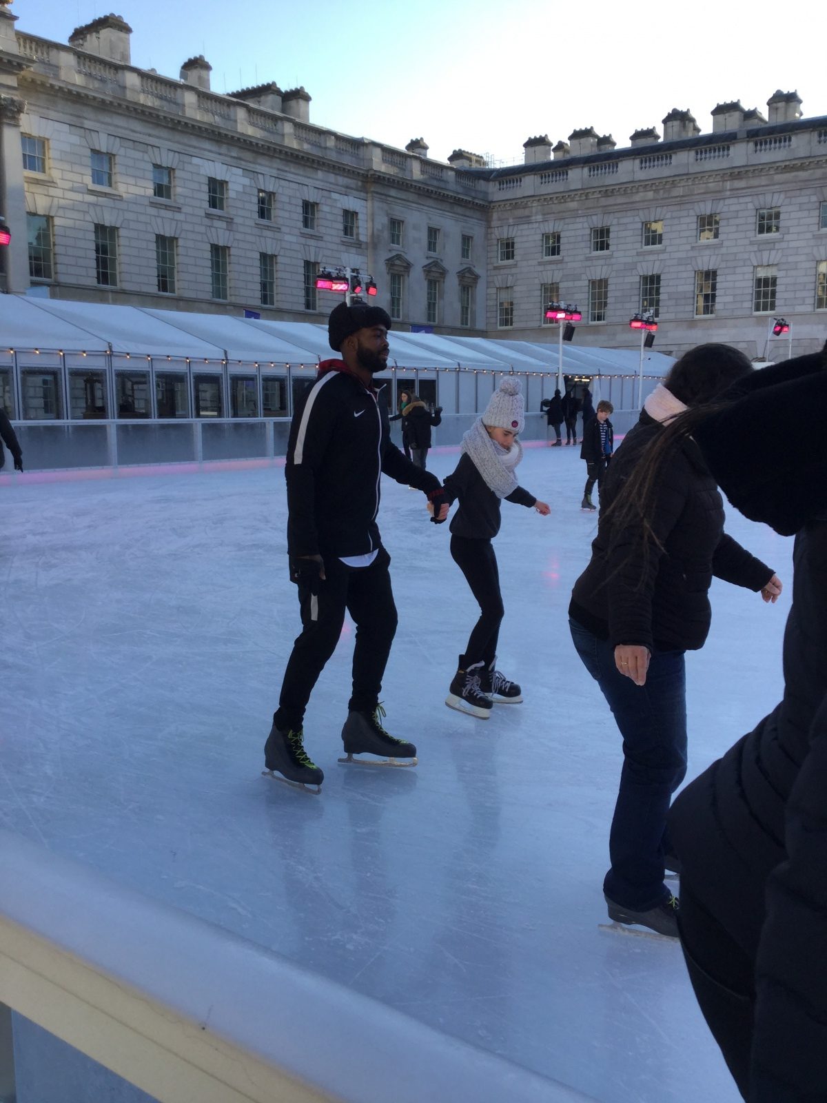 Ice Skating at Somerset House St Mark's C of E Primary School